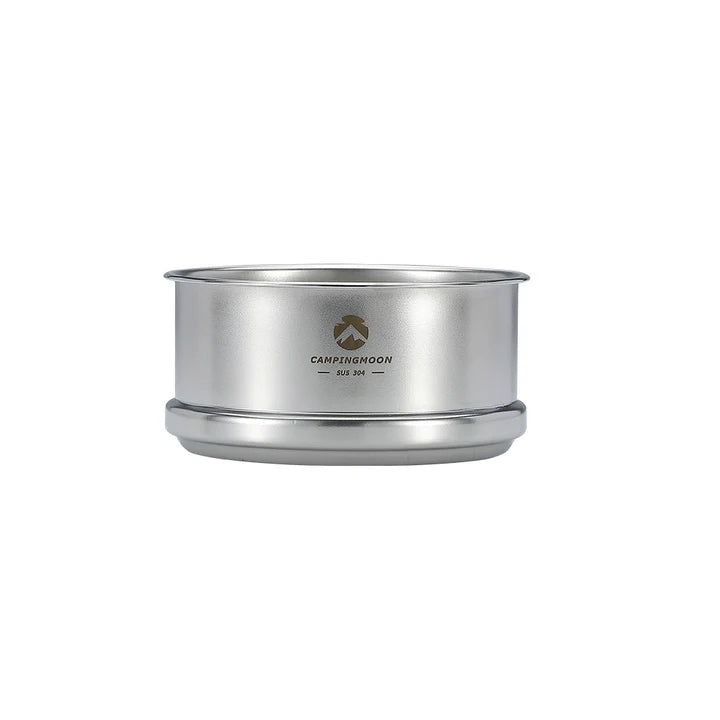 [Cookware] Campingmoon S362; Premium 4.7-Inch Mini Steamer for Sierra Cup, Durable 304 Stainless Steel