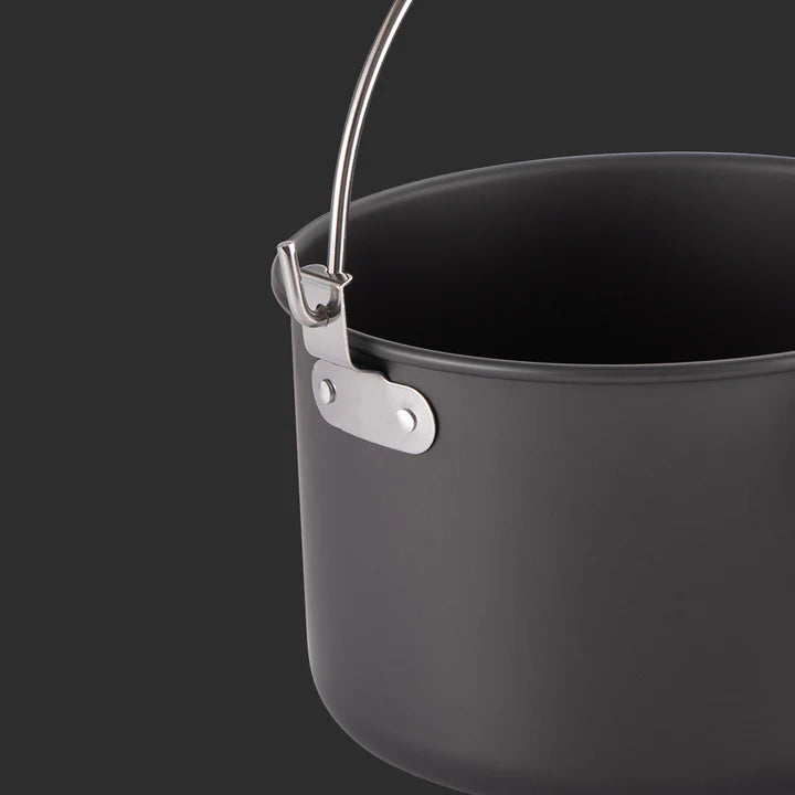 [Cookware] Campingmoon MC-230; 4-Quart Portable Camping Pot, Lightweight Aluminum