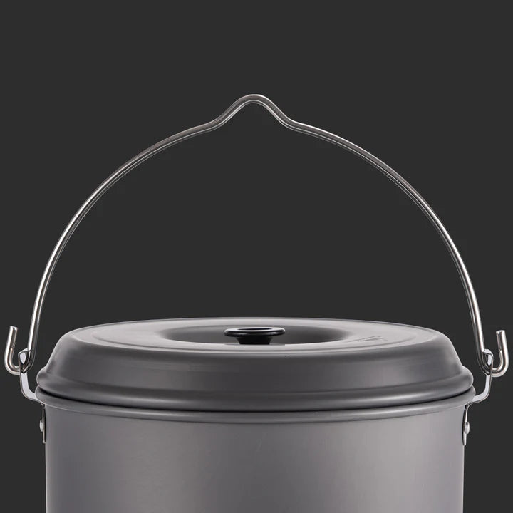 [Cookware] Campingmoon MC-230; 4-Quart Portable Camping Pot, Lightweight Aluminum