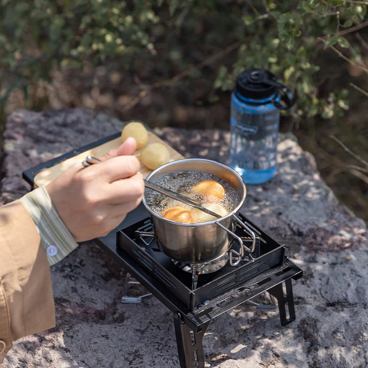 [Cookware] Campingmoon S369; Deep Sierra Cup 600ml Outdoor Camping Stainless Steel Sierra Cup Deep