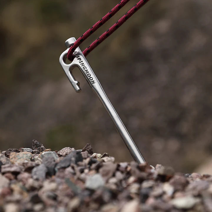 [Tent Tools] Campingmoon R-Various sizes; High Strength 420 Stainless Steel Ground Nails Ceiling Tent Fixed Camp Tent Nails/Pegs