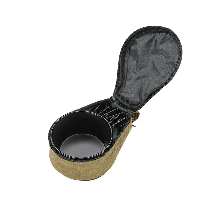 [Cookware] Campingmoon BKS-360; 2pcs Set Stainless Steel Deep Type Camping Sierra Cup 15oz, 450ml Black