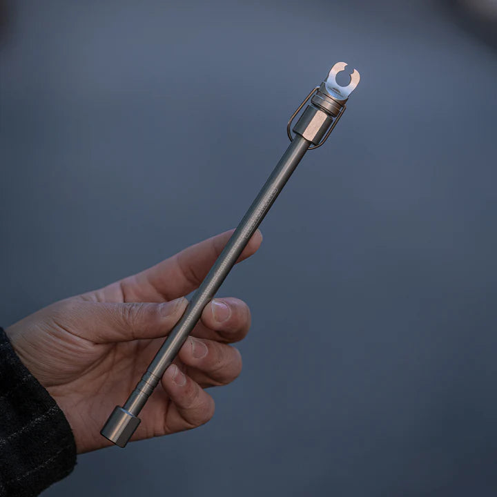 [Accessory] Campingmoon Z14; Camping Butane Canister Recycling Tool, Hole Punch, Gas Remover, Can be Hung on The Keychain