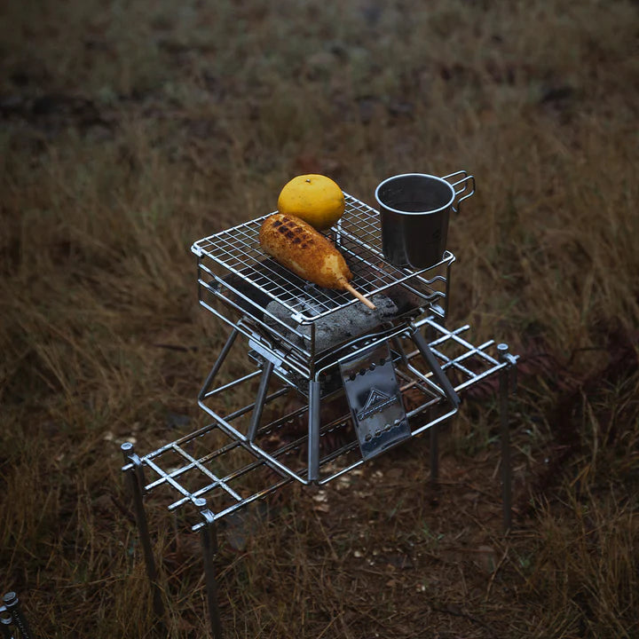 [Tent Tools] Campingmoon K30-8P; Forged Pegs, Stainless Steel Pegs, Hardening, Strength: HB366-388, Azuruda Stake, Tent Pegs, 11.8 inches (30 cm), 8 Pieces