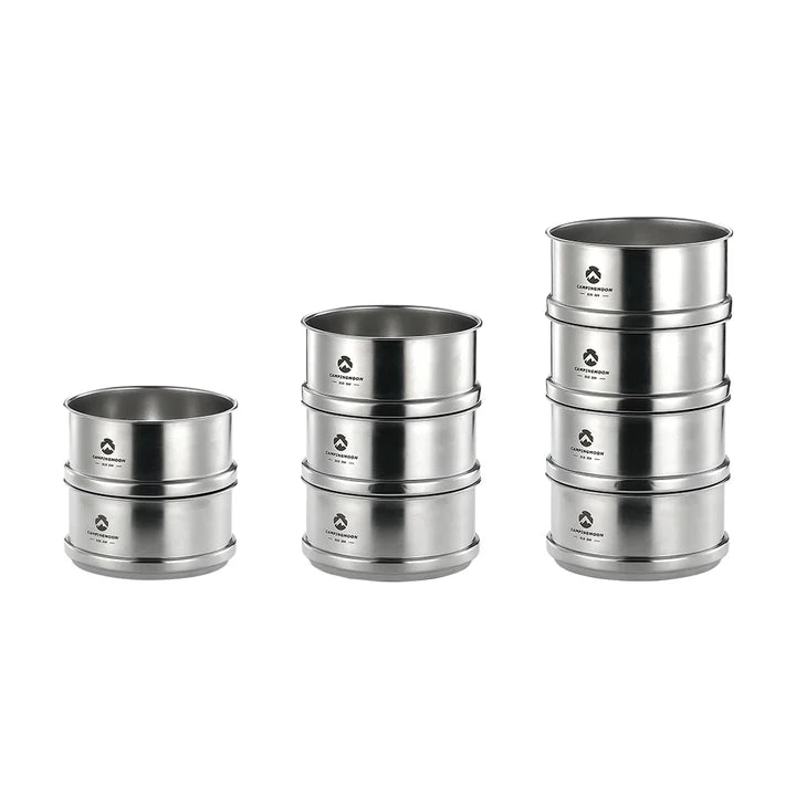 [Cookware] Campingmoon S362; Premium 4.7-Inch Mini Steamer for Sierra Cup, Durable 304 Stainless Steel