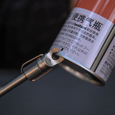 [Accessory] Campingmoon Z14; Camping Butane Canister Recycling Tool, Hole Punch, Gas Remover, Can be Hung on The Keychain