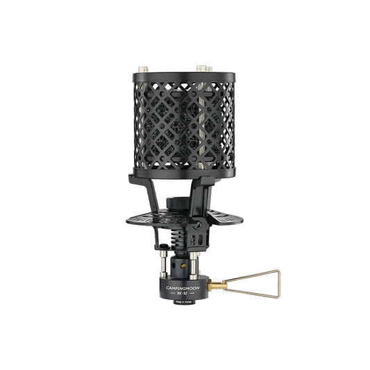 [Heater & Lantern] Campingmoon BKNX-92; Portable Stainless Steel Butane Heating Lamp Camping Outdoor Durable BBQ Heating Lamp Warmer Heater Lamp Stove Butane Gas Fuel Lantern Hiking Beach Travel Heavy Duty