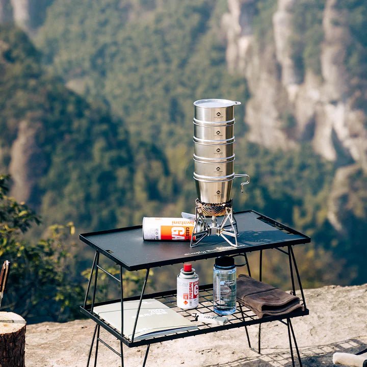 [Cookware] Campingmoon S369; Deep Sierra Cup 600ml Outdoor Camping Stainless Steel Sierra Cup Deep