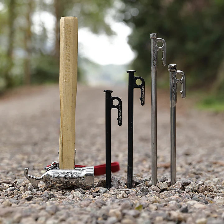 [Tent Tools] Campingmoon R-Various sizes; High Strength 420 Stainless Steel Ground Nails Ceiling Tent Fixed Camp Tent Nails/Pegs