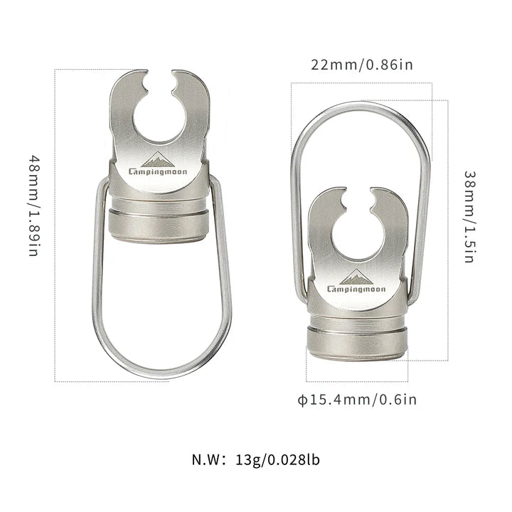 [Accessory] Campingmoon Z14; Camping Butane Canister Recycling Tool, Hole Punch, Gas Remover, Can be Hung on The Keychain