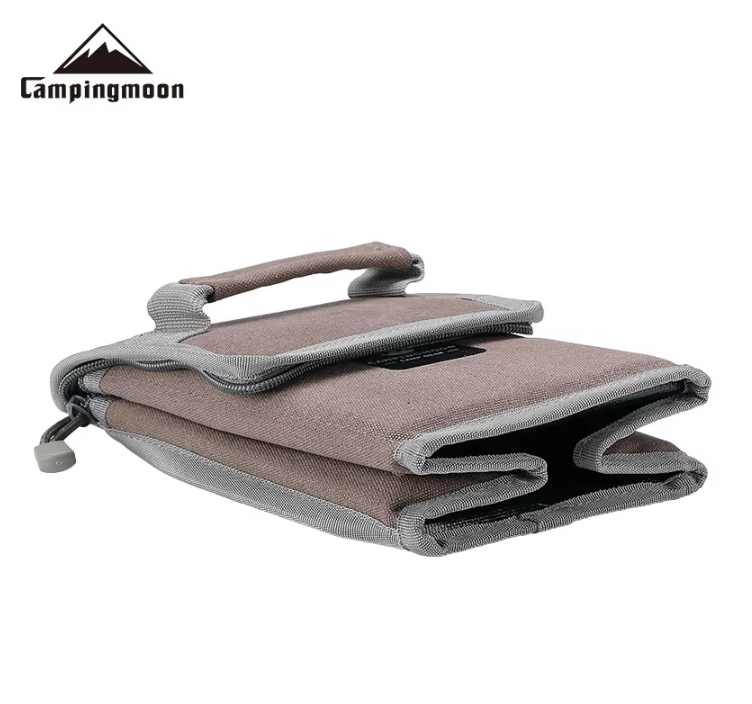 [Accessory] Campingmoon T-8-BC; Foldable Storage Bag Camping Gas Tanks Lamp Steamer BBQ Tools Storage Bag