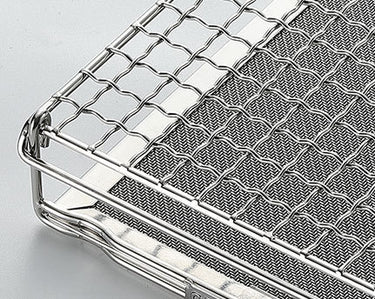 [Cookware] Campingmoon US-1615; Stainless Steel Camping Toaster, Gas Stove Bread Toaster with Mesh Fork