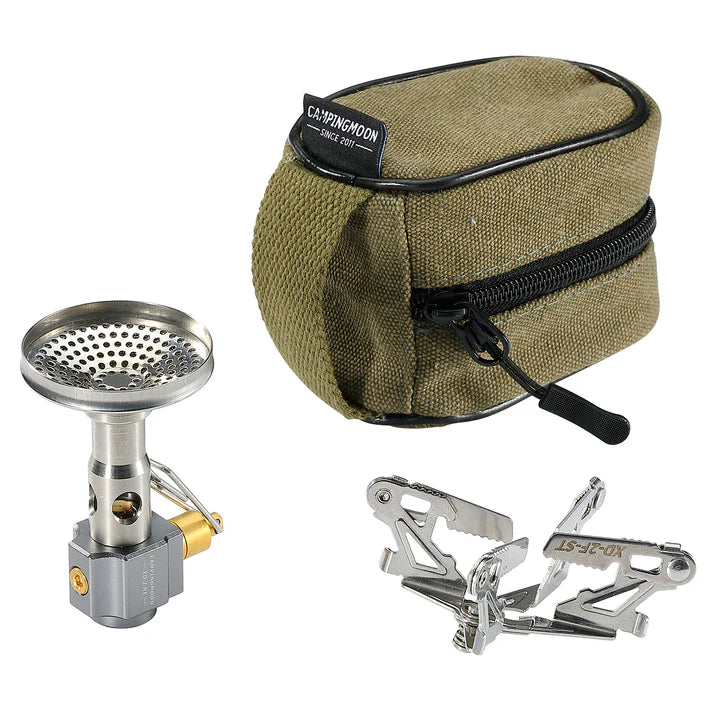 [Stove] Campingmoon XD-2-NE; High Power Backpacking Stove with Regulator, Lightweight & Compact