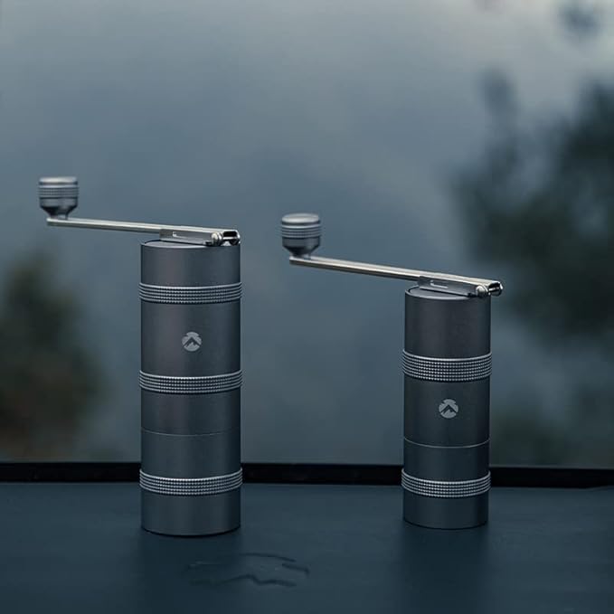 [Coffee Tools] Campingmoon CC-152; Outdoor Camping Hand Coffee Grinder Stainless Steel Grinding Core Folding Hand Coffee Grinder