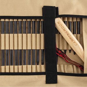 [Tent Tools] Campingmoon B-135; Tent Storage Bag , Can Holds 20 of The Long Tent Stakes, Thickened Canvas Can Withstand Tent Stakes Heavy Duty