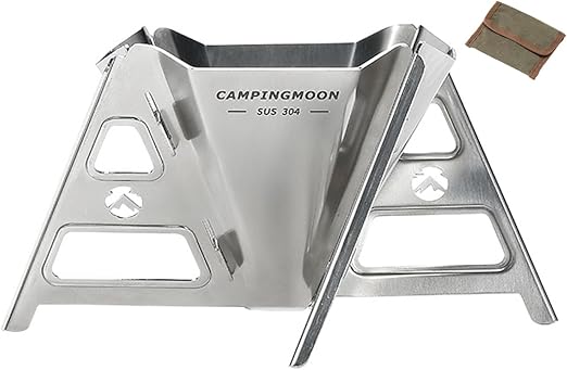 [Coffee Tools] Campingmoon COF-01; Collapsible Stainless Steel Camping Coffee Maker, Pour Over for Camping