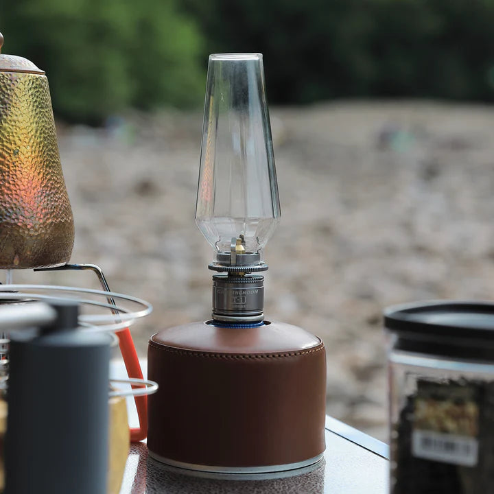 [Heater & Lantern] Campingmoon T-1; Camping Gas Lantern with Wooden Lantern Case