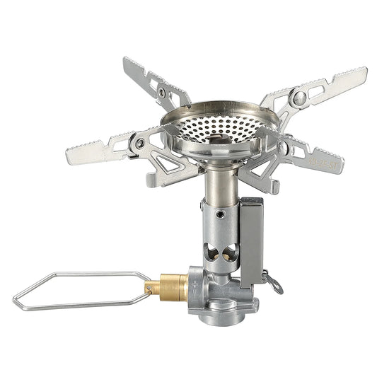 [Stove] Campingmoon XD-2F; Portable Camping Gas Stove with Ignitor & Flow Regulator Foldable for Outdoor