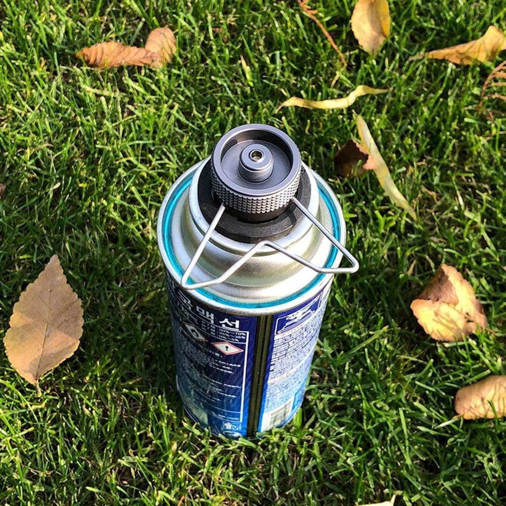 [Accessory] Camping Moon Z10; Lockable Convert Adapter, for Nozzle Bottle Type/Butane Gas Cartridge/Canister to Screw Type Gas/Lindal Valve Canister
