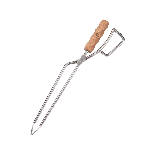 [Accessory] Campingmoon MS-42; Stainless Steel Fireplace Firewood Tongs