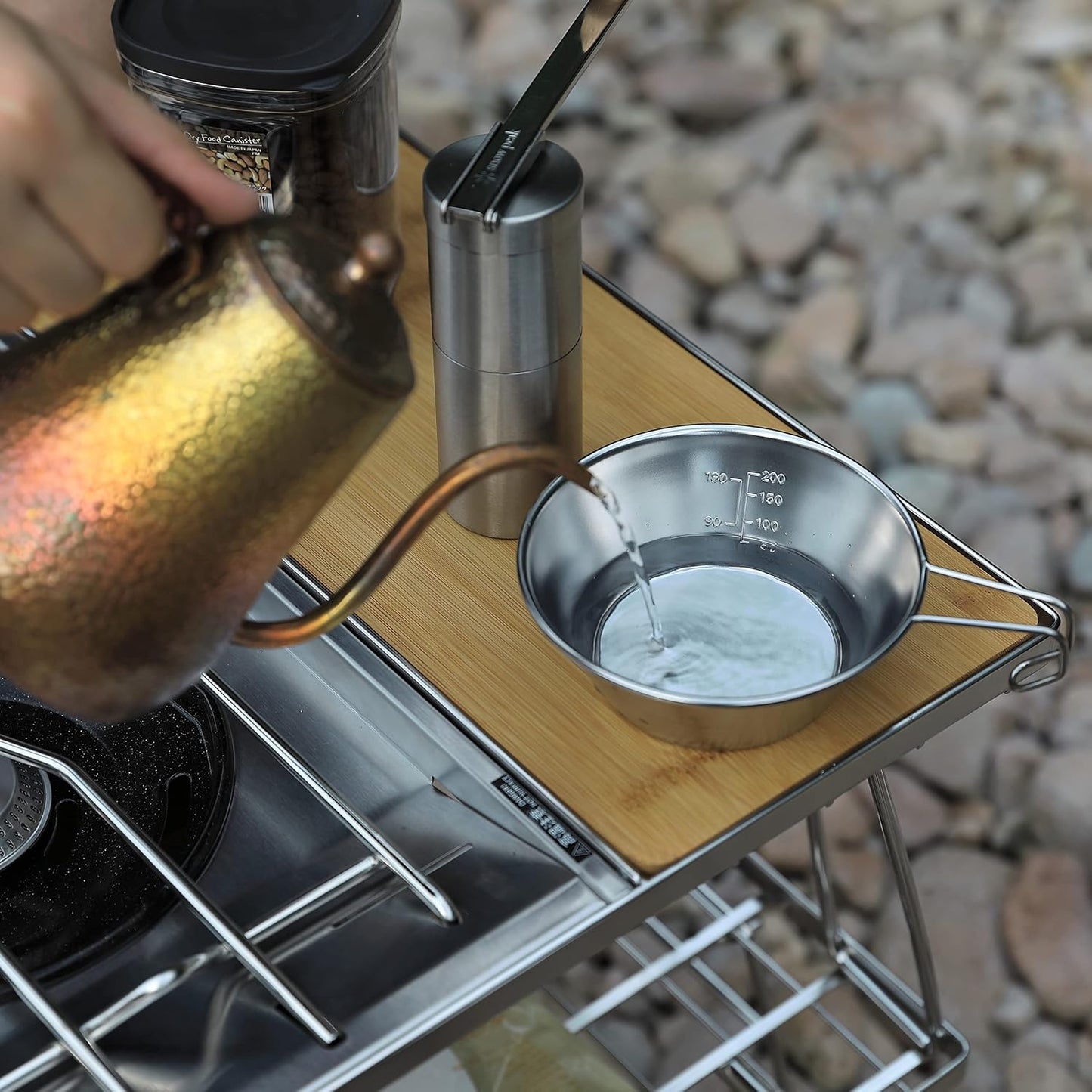 [Cookware] Campingmoon S-220-2P; 2-Piece Stainless Steel Sierra Cup, 310ml