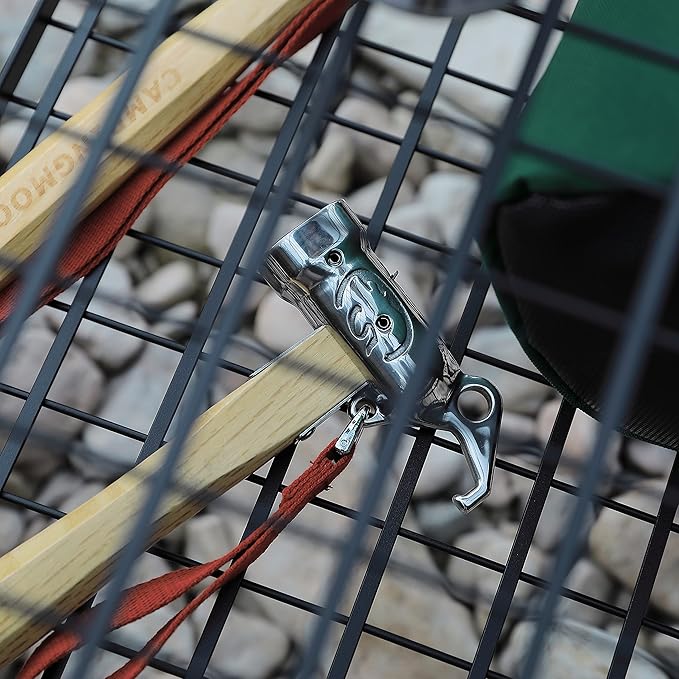 [Tent Tools] Campingmoon C5; Rhino Camping Hammer Portable Lightweight Multi-Purpose Stainless Steel Copper Head Solid Wood Handle Tent Peg Stakes Ground Nail