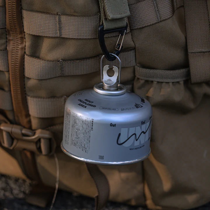 [Accessory] Campingmoon Z14; Camping Butane Canister Recycling Tool, Hole Punch, Gas Remover, Can be Hung on The Keychain
