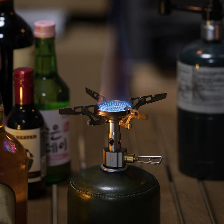 [Stove] Campingmoon XD-2-NE; High Power Backpacking Stove with Regulator, Lightweight & Compact