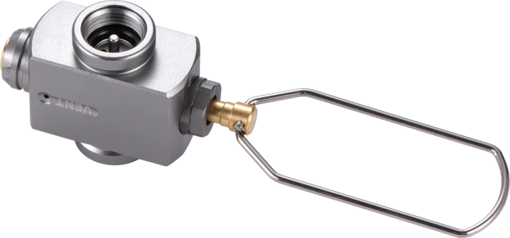 [Accessory] Campingmoon Z15; Gas Canister Refill Adapter, Portable Outdoor Gas Saver Lindal Valve Canister Shifter, Camping Canister Vent Valve