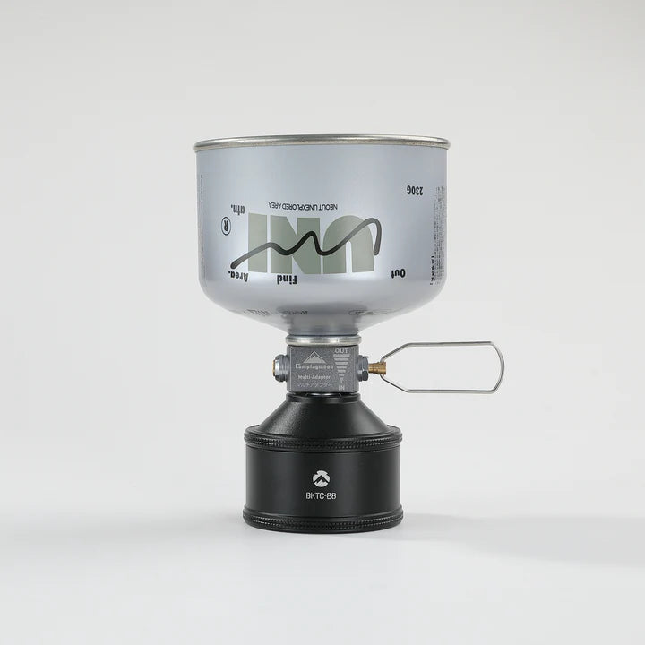 [Accessory] Campingmoon Z15; Gas Canister Refill Adapter, Portable Outdoor Gas Saver Lindal Valve Canister Shifter, Camping Canister Vent Valve