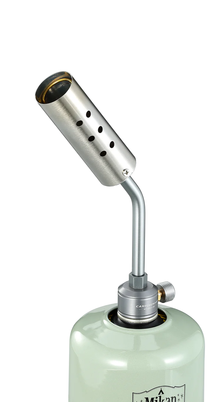 [Camping Torch] Campingmoon MT-3915-OD; Cooking Torch with Flame Control for BBQ & Campfire, (Isobutane)