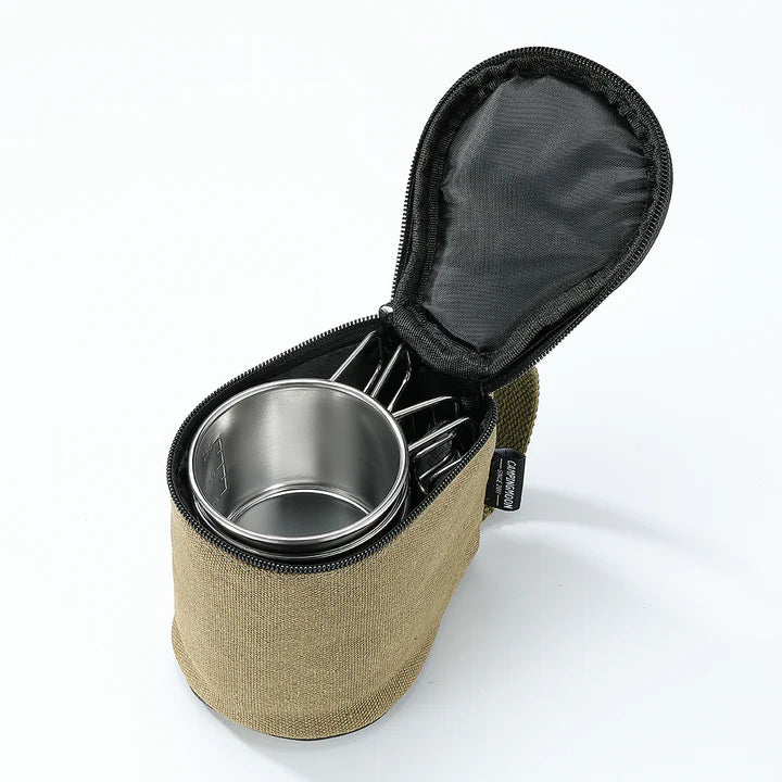 [Cookware] Campingmoon S-180-2P; 304 Stainless Steel Small Coffee Mug, 160ml, 2Pcs,
