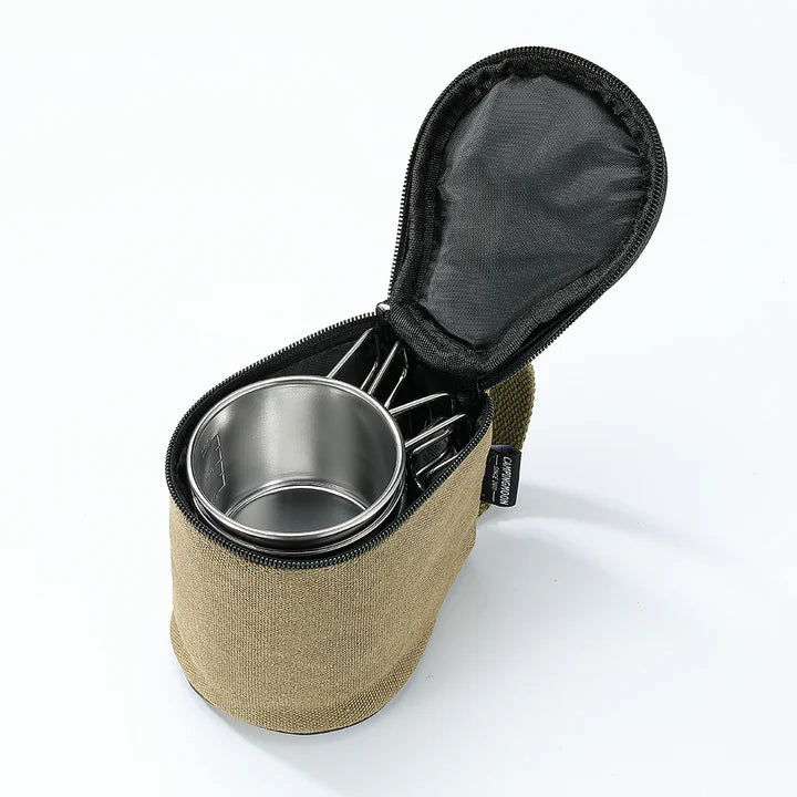 [Cookware] Campingmoon S-190-2p; 304 Stainless Steel Small Beer Mug, 7oz (210ml), 2Pcs