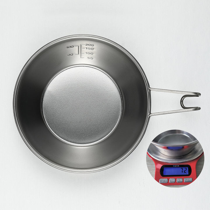 [Cookware] Campingmoon S-220-2P; 2-Piece Stainless Steel Sierra Cup, 310ml