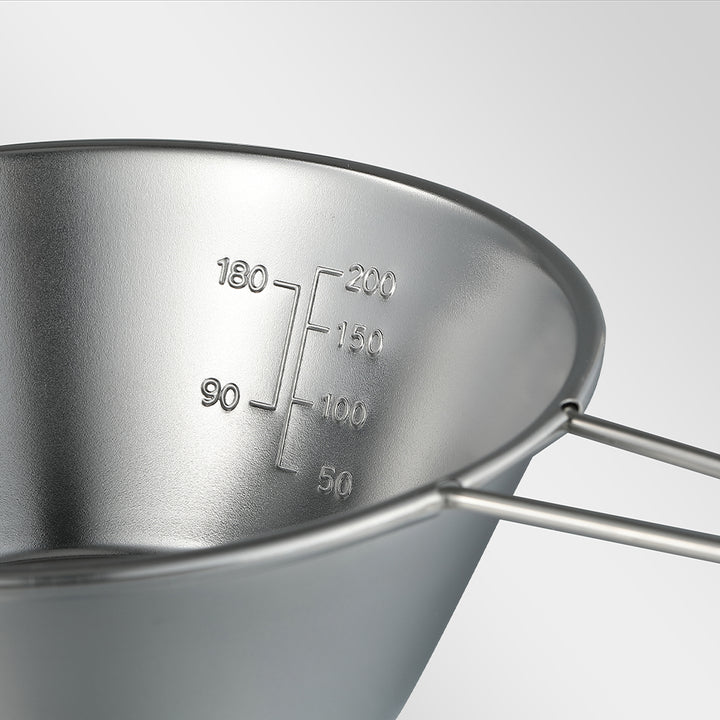 [Cookware] Campingmoon S-220-2P; 2-Piece Stainless Steel Sierra Cup, 310ml