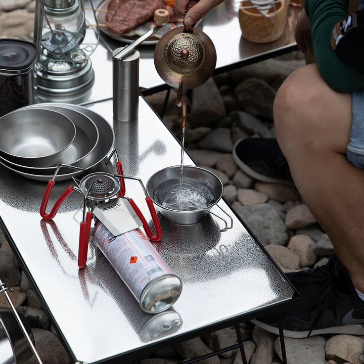 [Cookware] Campingmoon S-220-2P; 2-Piece Stainless Steel Sierra Cup, 310ml