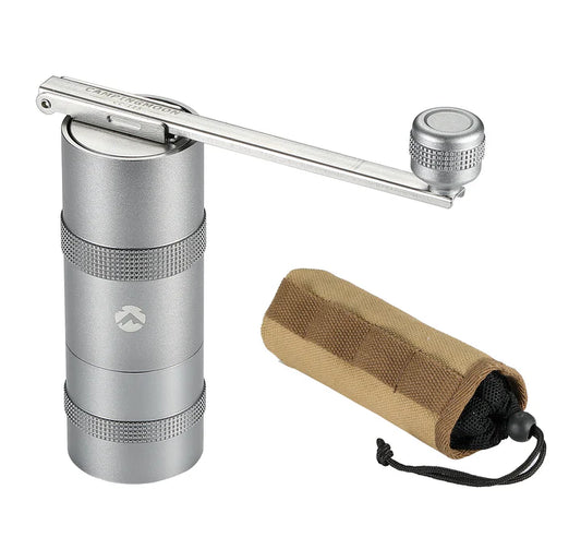 [Coffee Tools] Camping Moon CC-115; Manual Coffee Grinder, Stainless Steel, Portable, Small