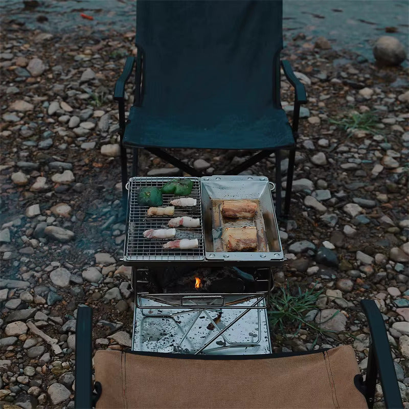 [Grill Accessory] Campingmoon W5; Frying Dish