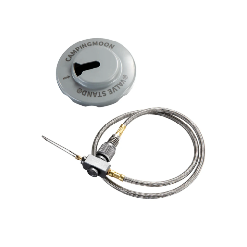 [Accessory] Camping Moon Z21-70; 27.6-inch Multi-Function Gas Hose for EN417 Lindal Valve Screw-on Type Canister and Device