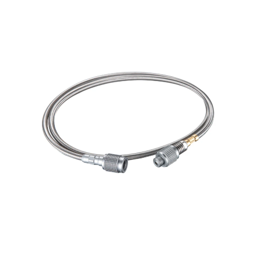 [Accessory] Campingmoon Z17; Camping Gas Canister Head Adapter Gas Hose for EN417 Lindal Valve Screw-on Type Canister and Device (39.37-inch Length)