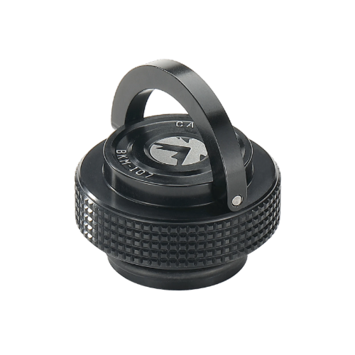 [Accessory] Campingmoon BKM-107; Cap Lid for Camping Gas Fuel Standard Canister with EN417 Lindal Valve Cassette Gas Can Black