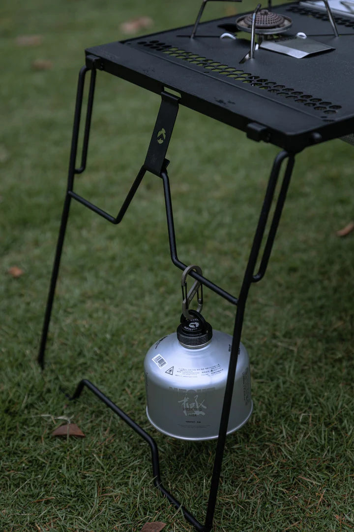 [Accessory] Campingmoon BKM-107; Cap Lid for Camping Gas Fuel Standard Canister with EN417 Lindal Valve Cassette Gas Can Black