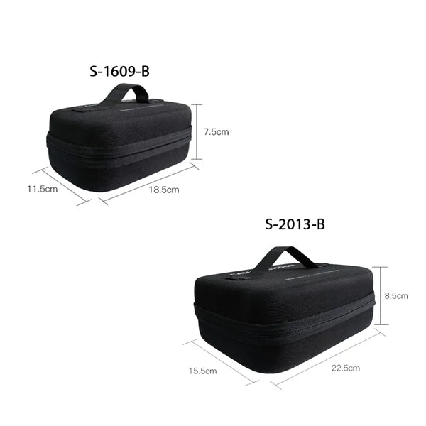 [Tableware Accessory] Campingmoon S-1609-B; EVA Case for Regular Medium Mess Tin 7.3 x 4.5 x 3 inches Black Gear