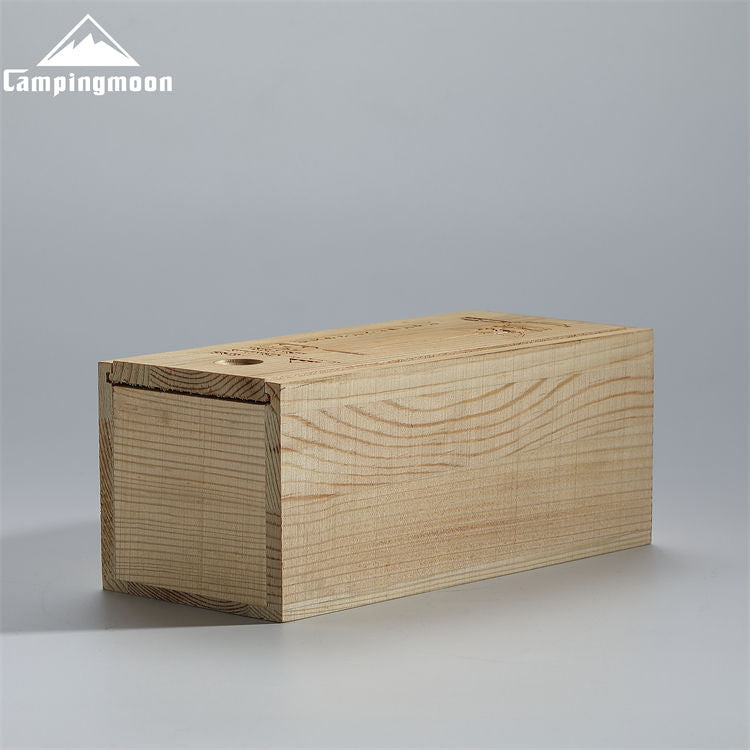 [Heater & Lantern] Campingmoon T-1; Camping Gas Lantern with Wooden Lantern Case