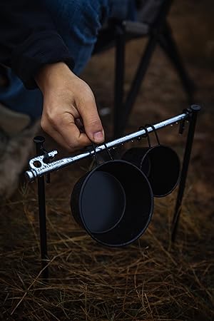 [Tent Tools] Campingmoon K30-8P; Forged Pegs, Stainless Steel Pegs, Hardening, Strength: HB366-388, Azuruda Stake, Tent Pegs, 11.8 inches (30 cm), 8 Pieces