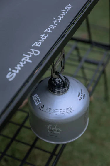 [Accessory] Campingmoon BKM-107; Cap Lid for Camping Gas Fuel Standard Canister with EN417 Lindal Valve Cassette Gas Can Black