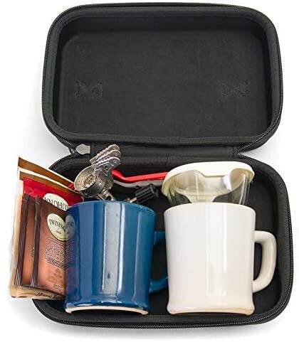 [Tableware Accessory] Campingmoon S-1609-B; EVA Case for Regular Medium Mess Tin 7.3 x 4.5 x 3 inches Black Gear