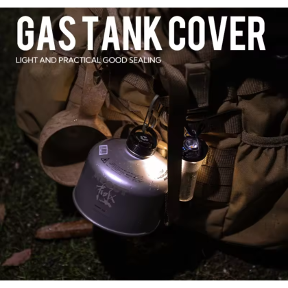 [Accessory] Campingmoon BKM-107; Cap Lid for Camping Gas Fuel Standard Canister with EN417 Lindal Valve Cassette Gas Can Black