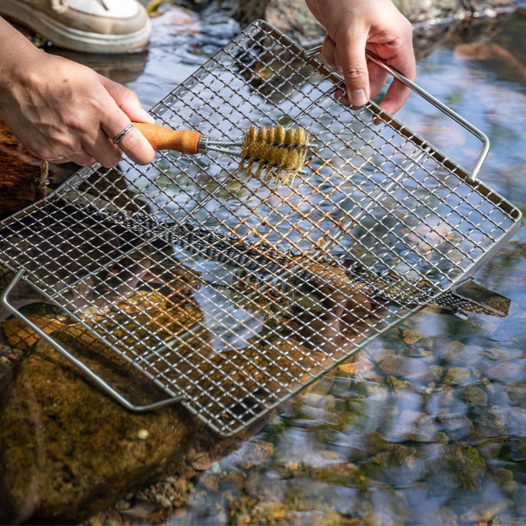 [Accessory] Campingmoon SJ-16; Copper Wire Grill Cleaning Brush